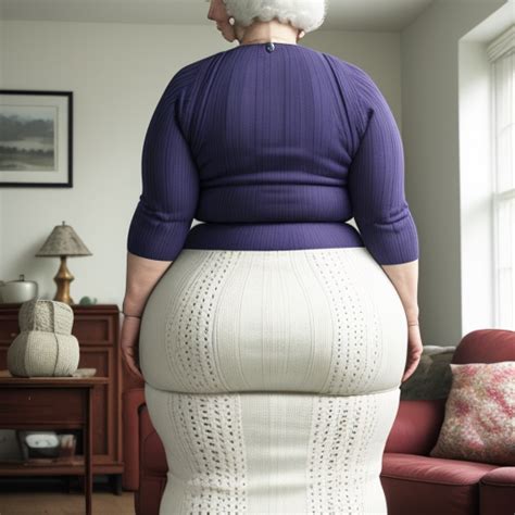 big white granny booty